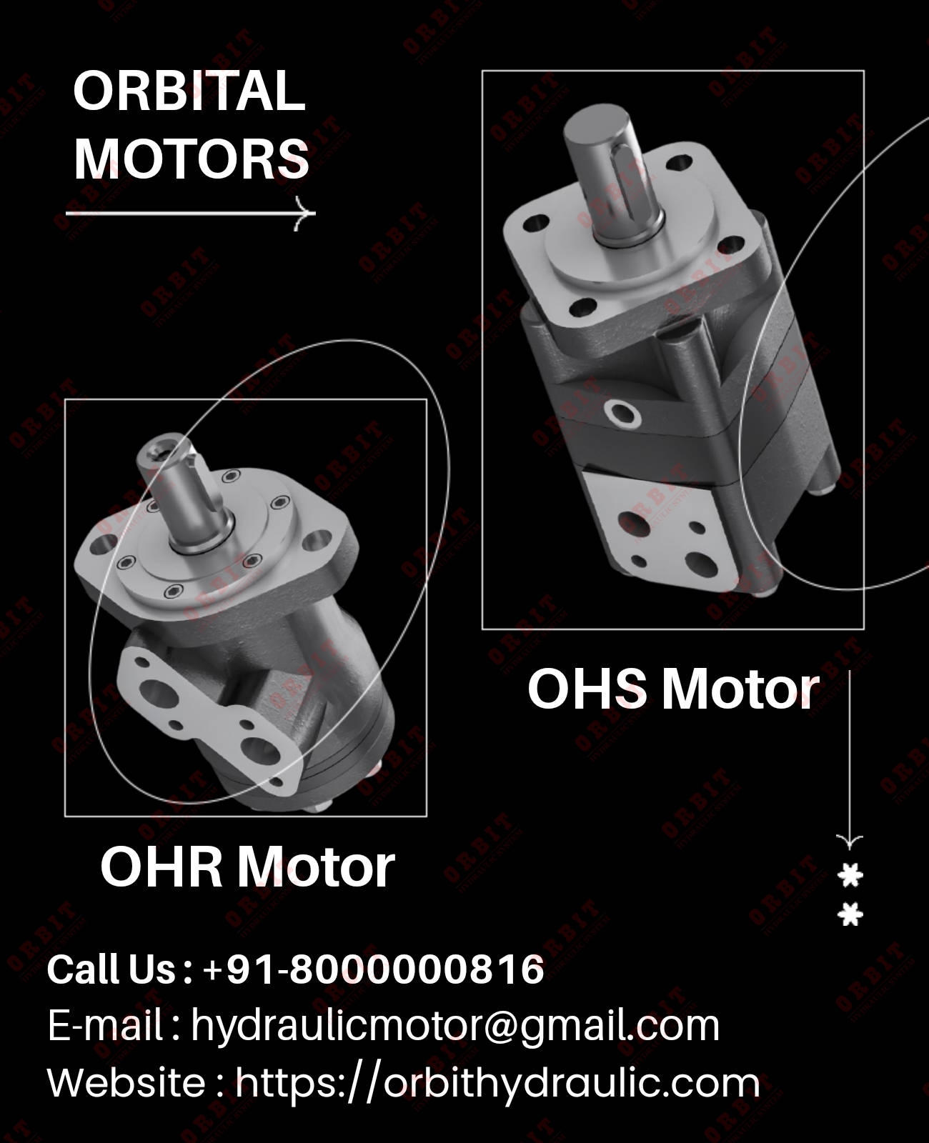 OMRX-315 11185593 White Hydraulic Motor In Ahmedabad Mumbai Pune Chennai Indore Jaipur Delhi Kolkata Vasai Thane Coimbatore India